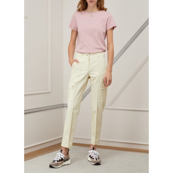 A.P.C. Pants - NWT A.P.C. APC Avril ecru beige cargo utility pants